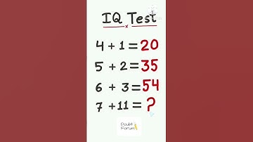 Brain test 🤔🤔 iq test #shortvideo #maths