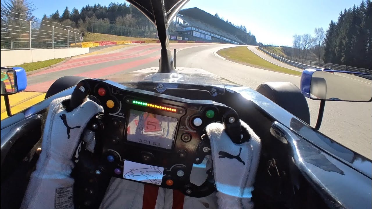 POV: Driving at Spa-Francorchamps in a Formula 3 Car