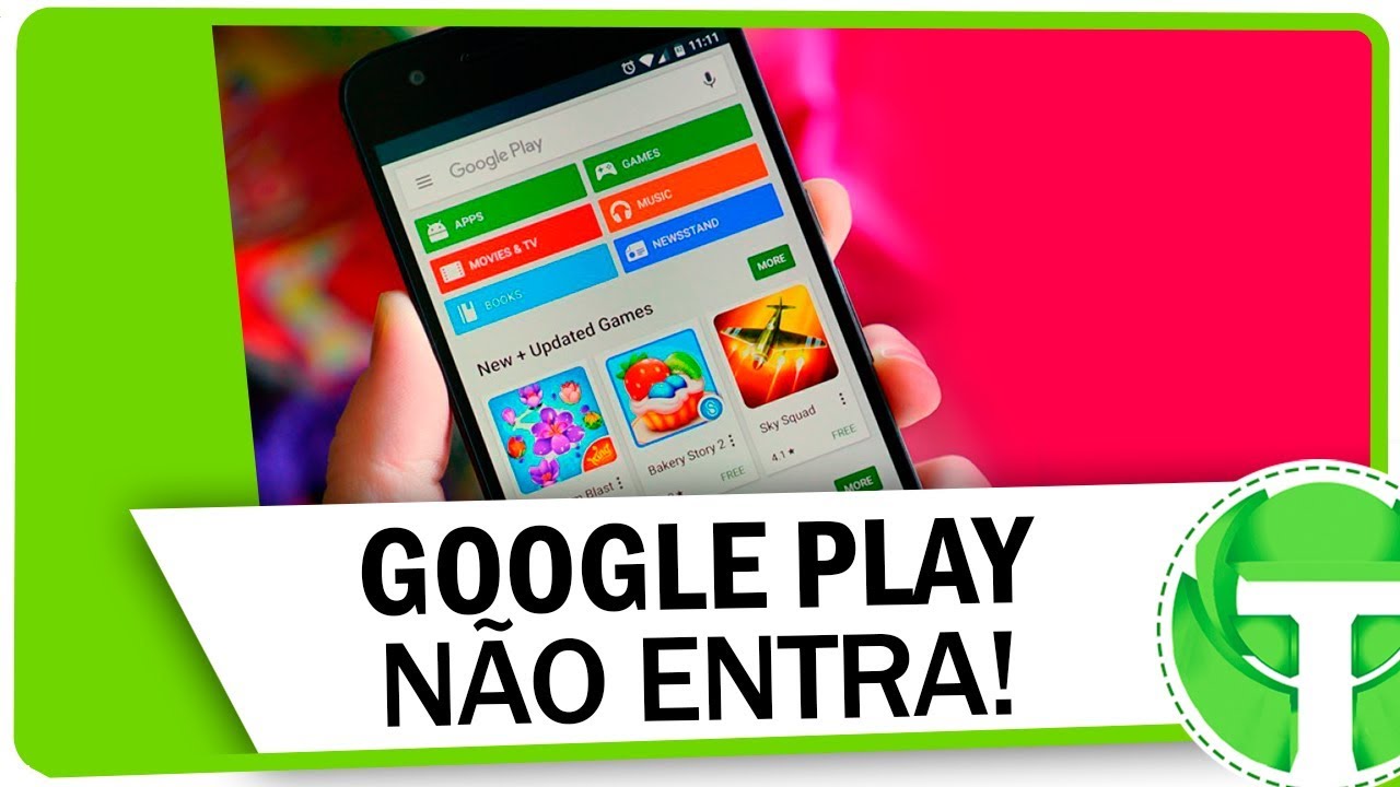 Playstore não abre