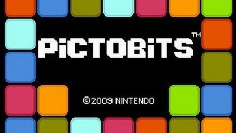 CGRundertow ART STYLE: PICTOBITS for Nintendo DS Video Game Review
