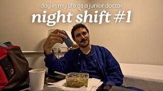 night 1 - junior doctor (surgical registrar) night shift vlog