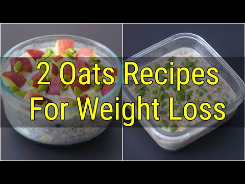 2 Healthy INSTANT Oats Recipes For Weight Loss - Oats Recipes For Breakfast - Skinny Recipes