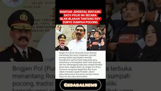 EKS JENDERAL POLRI INI BLAK-BLAKAN TANTANG ROY SURYO UNTUK SUMPAH POCONG #shortsvideo