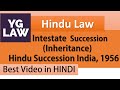 Rules of Inheritance - Intestate Succession - Hindu Law