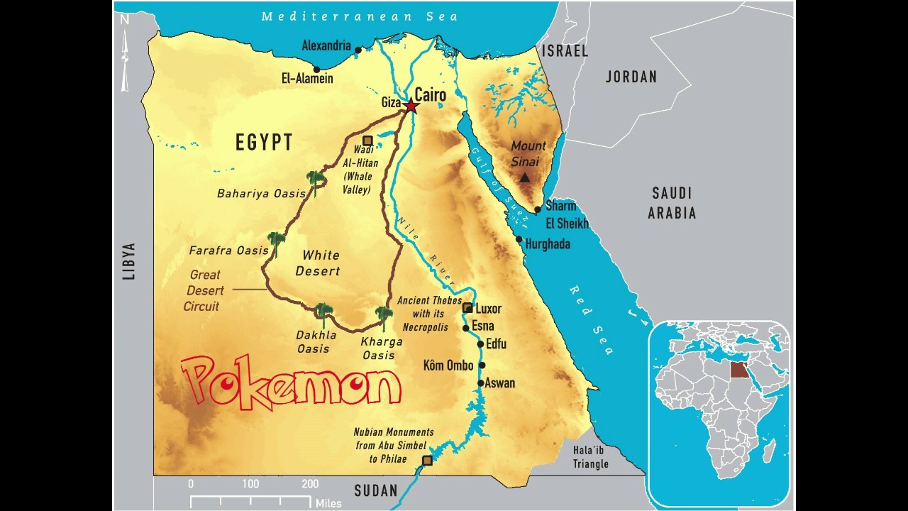 My Idea for a Pokemon Region in Egypt w/ AckAttack and Inuzuna YouTube