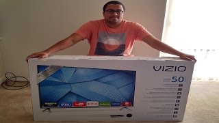 Refurbished VIZIO M43-C1 43″ 4K Ultra HD 2160p 120Hz Class LED Smart HDTV (4K x 2K) Vizio 50in 4k Target TV Unboxing