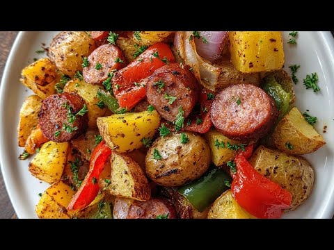 EASY SAUSAGE POTATOES( Ibirayi birimo sosiso BIRYOSHYE )