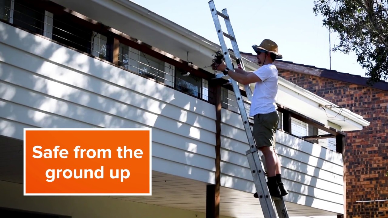 THE LACKET - THE BEST LADDER STABILIZER - YouTube