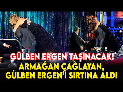 Armağan Çağlayan, Gülben Ergen'i Sırtladı - Popstar