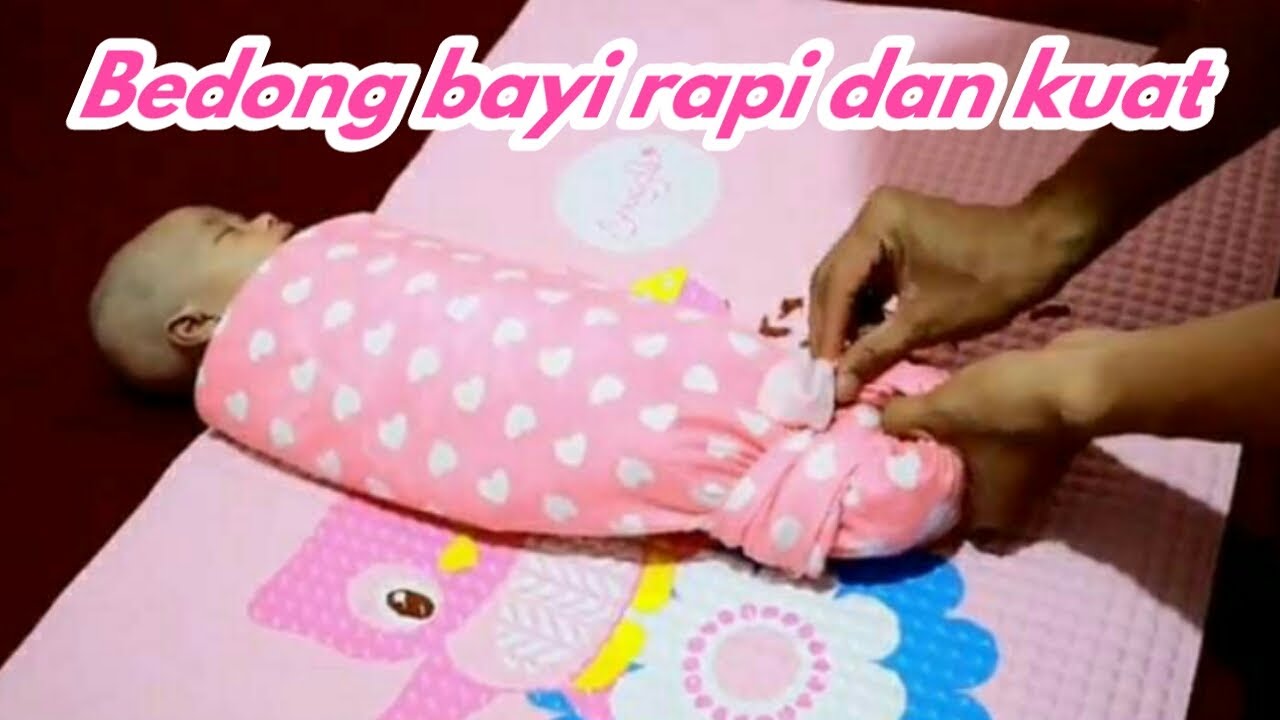 CARA BEDONG BAYI AGAR RAPI DAN KUAT