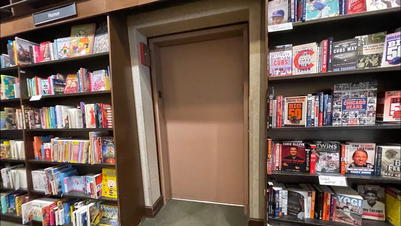 STORE CLOSED Schindler MT Elevator at Barnes & Noble, Westfield Old