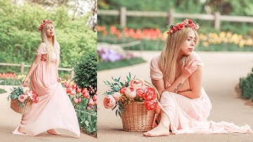 How to Shoot in Cloudy Weather - Overcast Natural Light Portrait Photography - Behind the Scenes