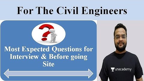 Every Civil Engineer Should Know This For Interview I By Nadish Pandey