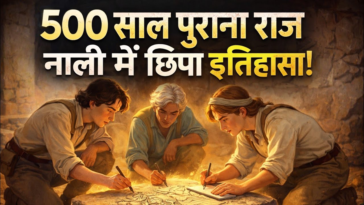 500 साल तक नाली में दबा रहा शाही राज | Amazing Discovery