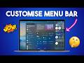 How to Customise Menu Bar on Macbook