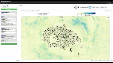 Navajo Nation Drought Severity Evaluation Tool – Monitoring Drought - 2 of 5
