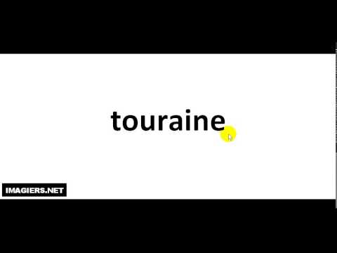 Miten lausutaan ranskan viinit # Touraine