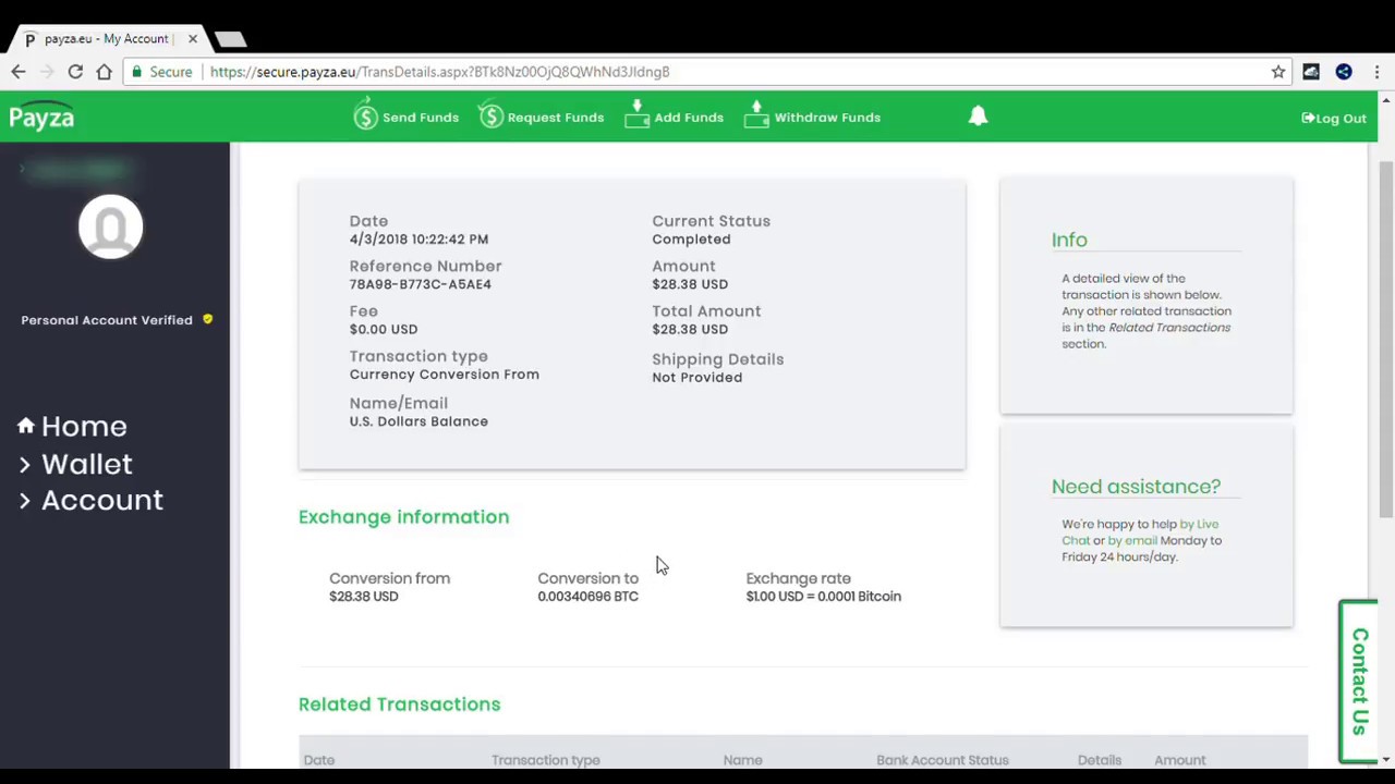 Payza Exchange to Bitcoin Does It Really Work????
