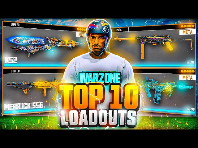 TOP 10 *BROKEN* META Loadouts in Warzone