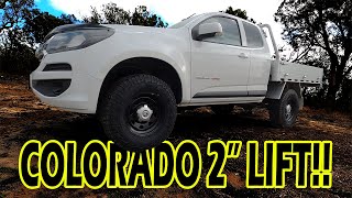 Jim's Colorado 2 Cheap Lift Install!