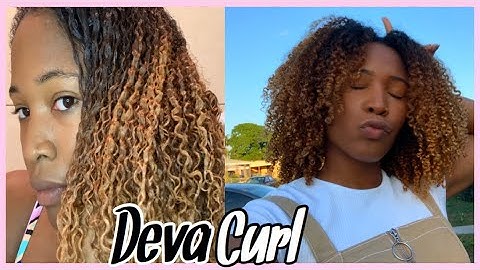 DevaCurl on 3c4a Hair| Not what I was expecting| SUNKISSEDCURLS
