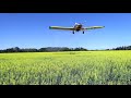 2021 Crone Farm Aerial Canola Spraying