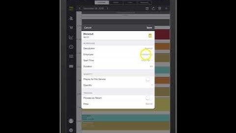 Processing Returns Salon Iris App
