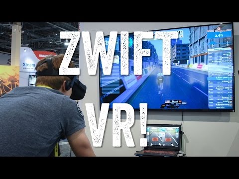 Zwift in VR! An early look