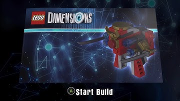 LEGO Dimensions 71216 Nya Samurai Shooter Build 2 Instructions