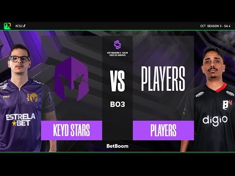 CCT3 Series SA4 | Keyd Stars vs Players | Fase de Grupos | CS2