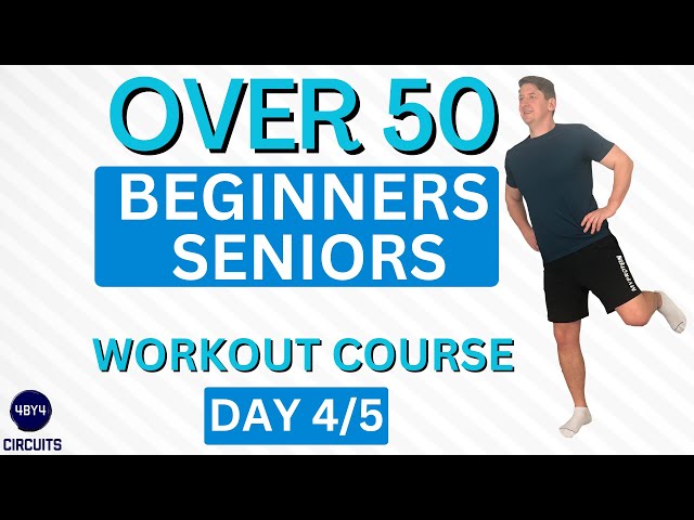 Easy Fitness Over 50 | Beginners And Seniors 5 Day Workout Course | Day 4/5 class=