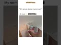 POV: you finally fixed your boring room 😭 #aestheticroom #galaxyprojector #moon