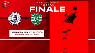 Finale Coupe Féminine : Toulouse Futsal Club - Sporting Paris en direct !