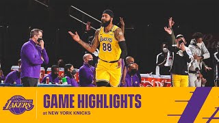 HIGHLIGHTS | Markieff Morris (17 pts, 4 ast, 2 reb) at New York Knicks