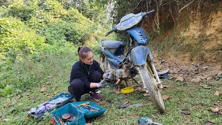 Repair motorbikes that have problems in the middle of the road to help people