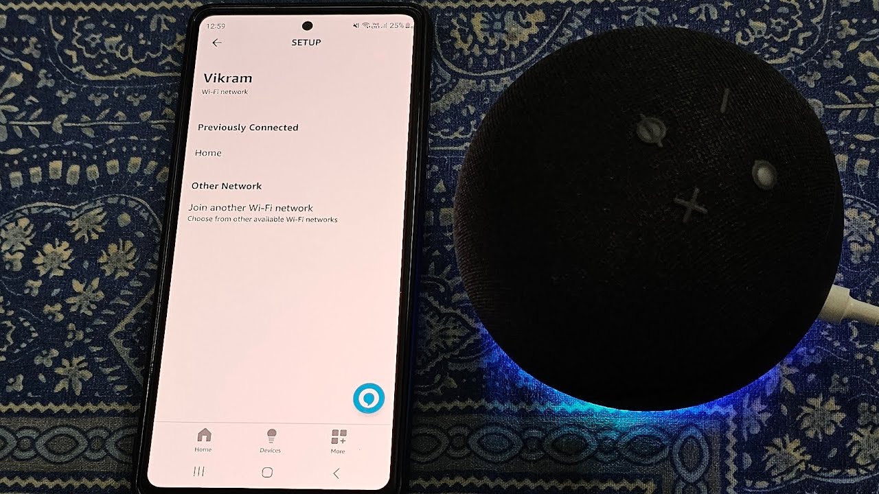 How to change Alexa wifi network | Connect Alexa echo dot to a ...
