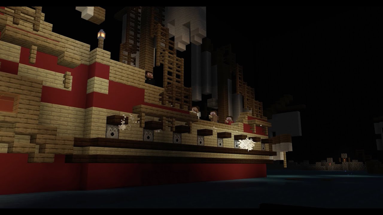 カリブの海賊 予告 Minecraftbeで東京ディズニーリゾートを再現 Youtube