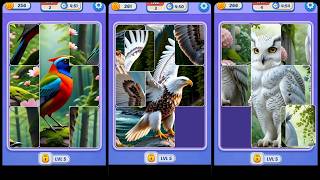 Jigsaw Solitaire Slide Puzzle Gameplay Android screenshot 1