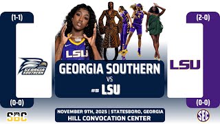 Georgia Southern vs No. 5 LSU | 2025 Flau'jae Johnson Homecoming Game | 11.09.25