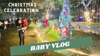 VLOG | बेबी ने पहली बार क्रिसमस देखा | AAYANSH CHRISTMAS CELEBRATION DAY | BY MOMMY TALKIES