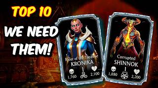 Top 10 Characters We NEED in MK Mobile! screenshot 5