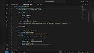 PhoneBook project with java