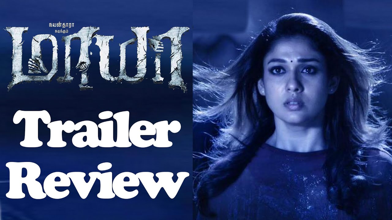 Nayanthara's Horror Movie "Maya" Trailer Review - YouTube