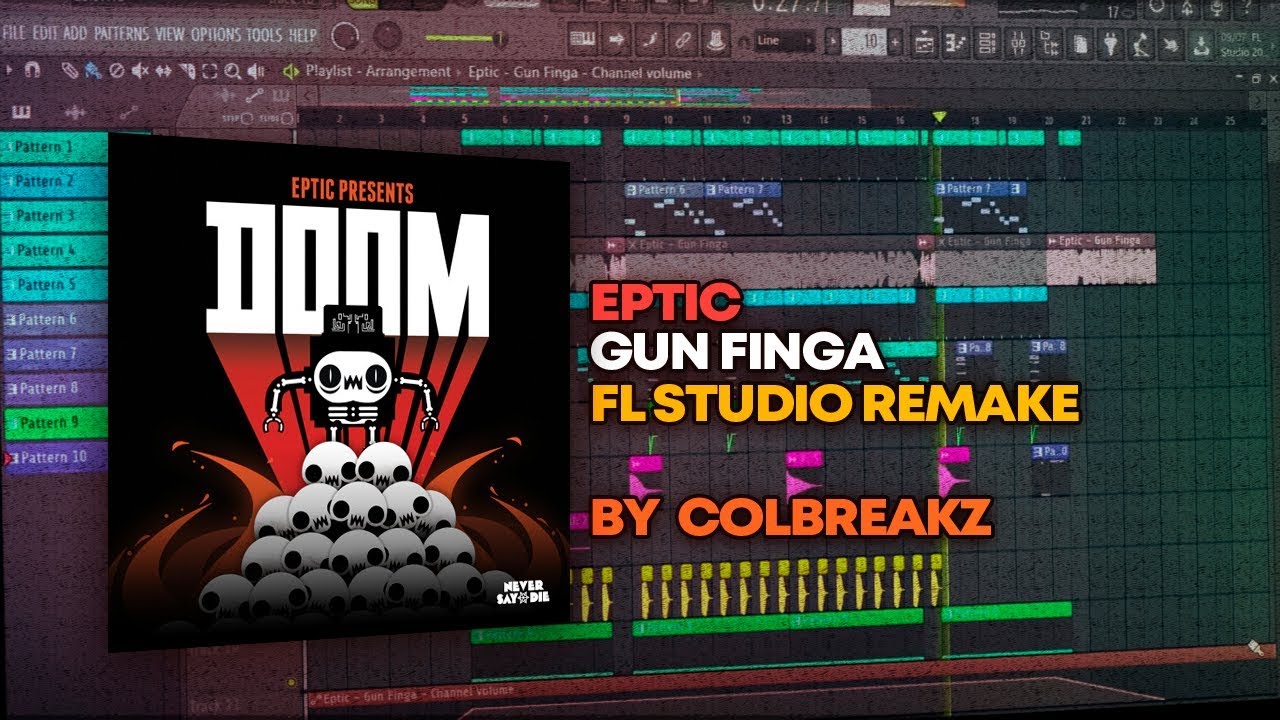 Eptic   Gun Finga FL Studio Remake  FREE FLP