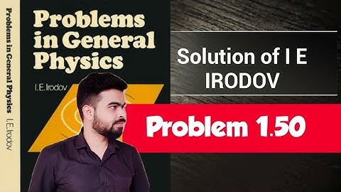 I E Irodov problem 1.50 || I E Irodov solution || IE Irodov physics || kinematics || jee advanced
