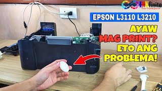 How To Fix Epson L3110 L3210 L3150 L3250 L5190 L5290 Not Printing Error Inkfinite