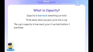Free Video Lesson: Compare Capacity - (Grade K)