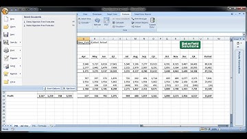 Excel Templates for the Oracle Smart View Excel Add-in
