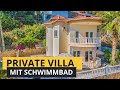 Villa in Alanya Türkei mit Pool. Immobilien in der Türkei 2021.