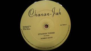Ronnie Davis   Strange Things